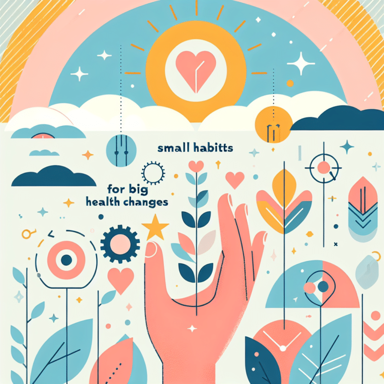 Small Habits for Big Health Changes