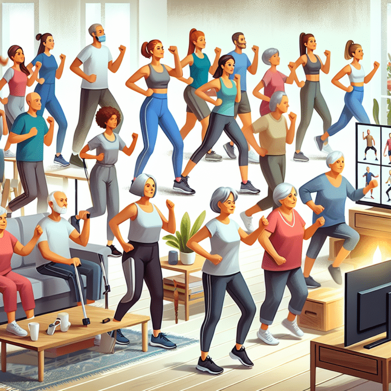 A Step Towards Health: Walking Workouts from Home
